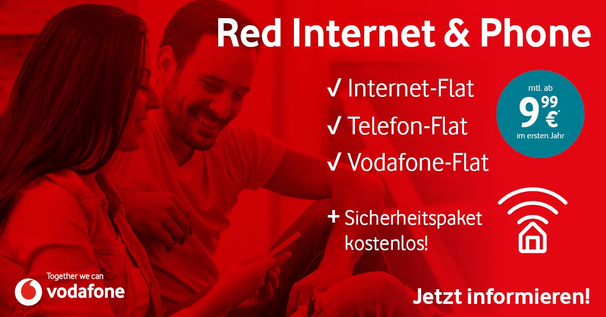Internet & Festnetz von Vodafone