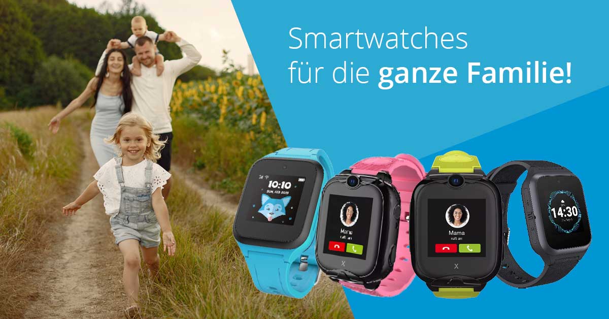 Smartwatches für die ganze Familie.